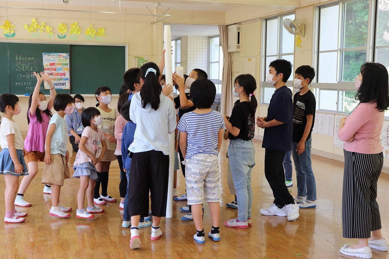 四万十市立蕨岡小学校