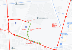 福野小学校第一駐車場